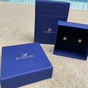 Swarovski 5069729 Stone Stud Pierced Earrings